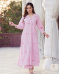 Blush Bloom Cotton Co-ord Set