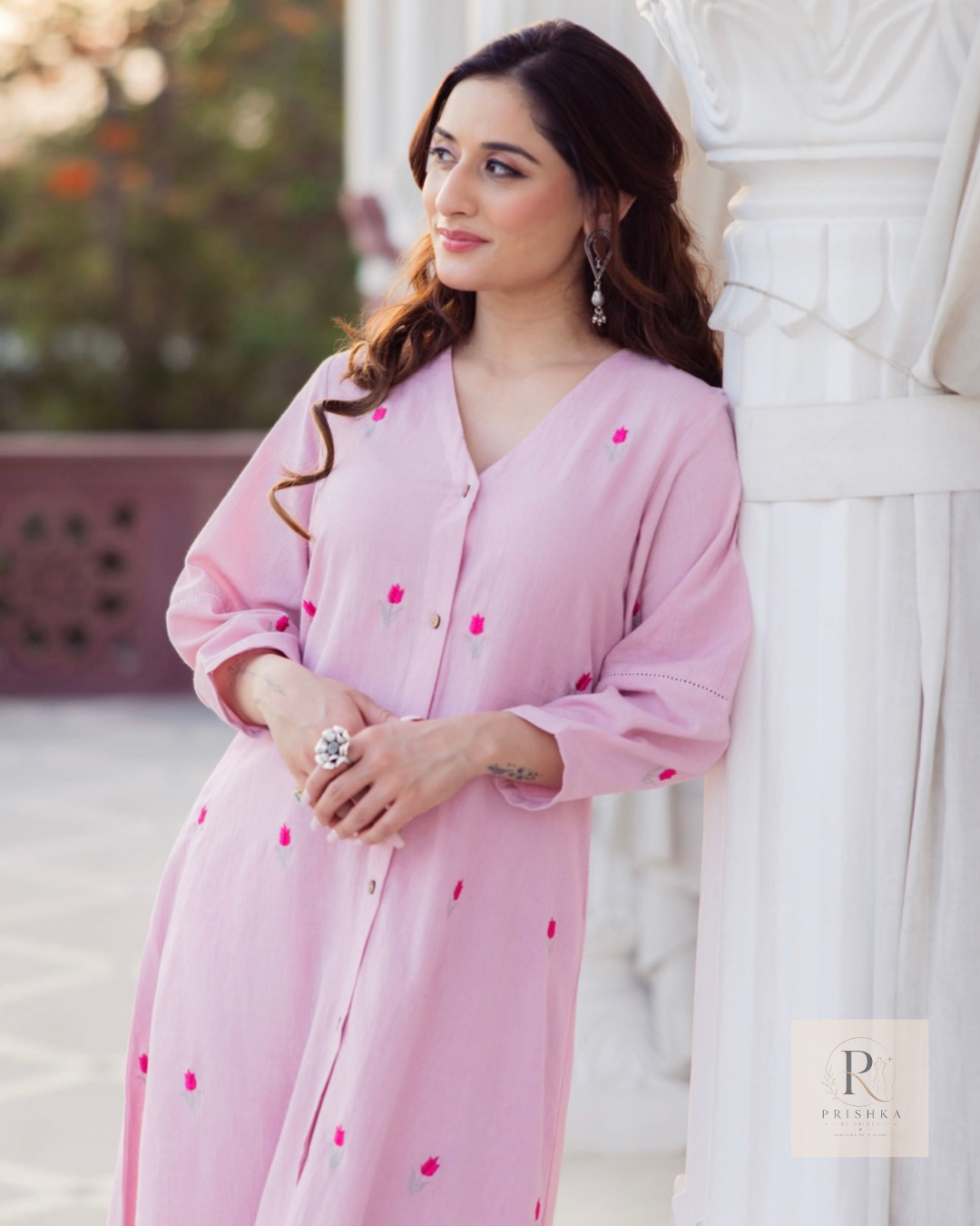 Blush Bloom Cotton Co-ord Set